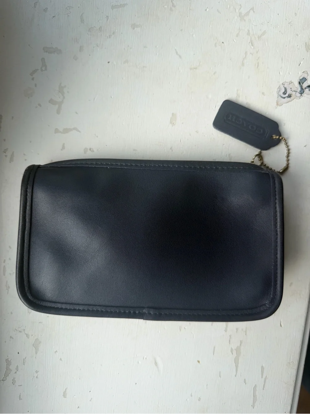 Vintage Coach Blue Chunky Case